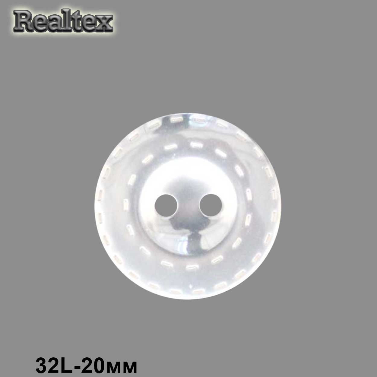 Пуговицы CN 2575 32L (144шт) цв.Wht-01