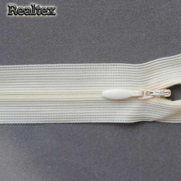 Молния потайная G-013P 50см цв.296 слон.кость