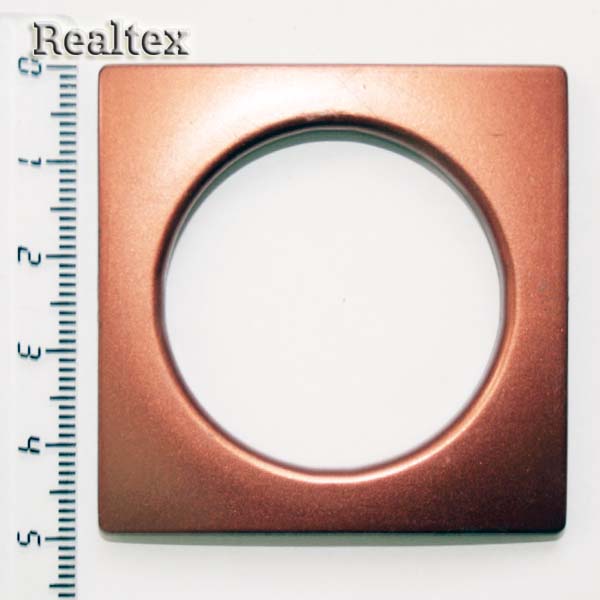 Люверсы пластик квадратные К-1 35мм цв.08-медь