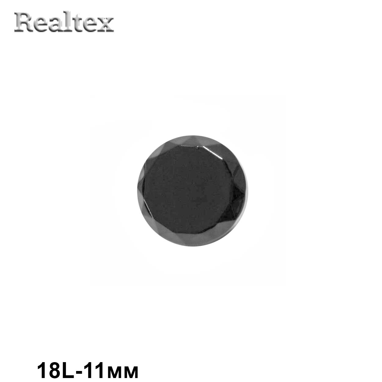 Пуговицы LA 1347 18L (144шт) цв.Blk.Spr 