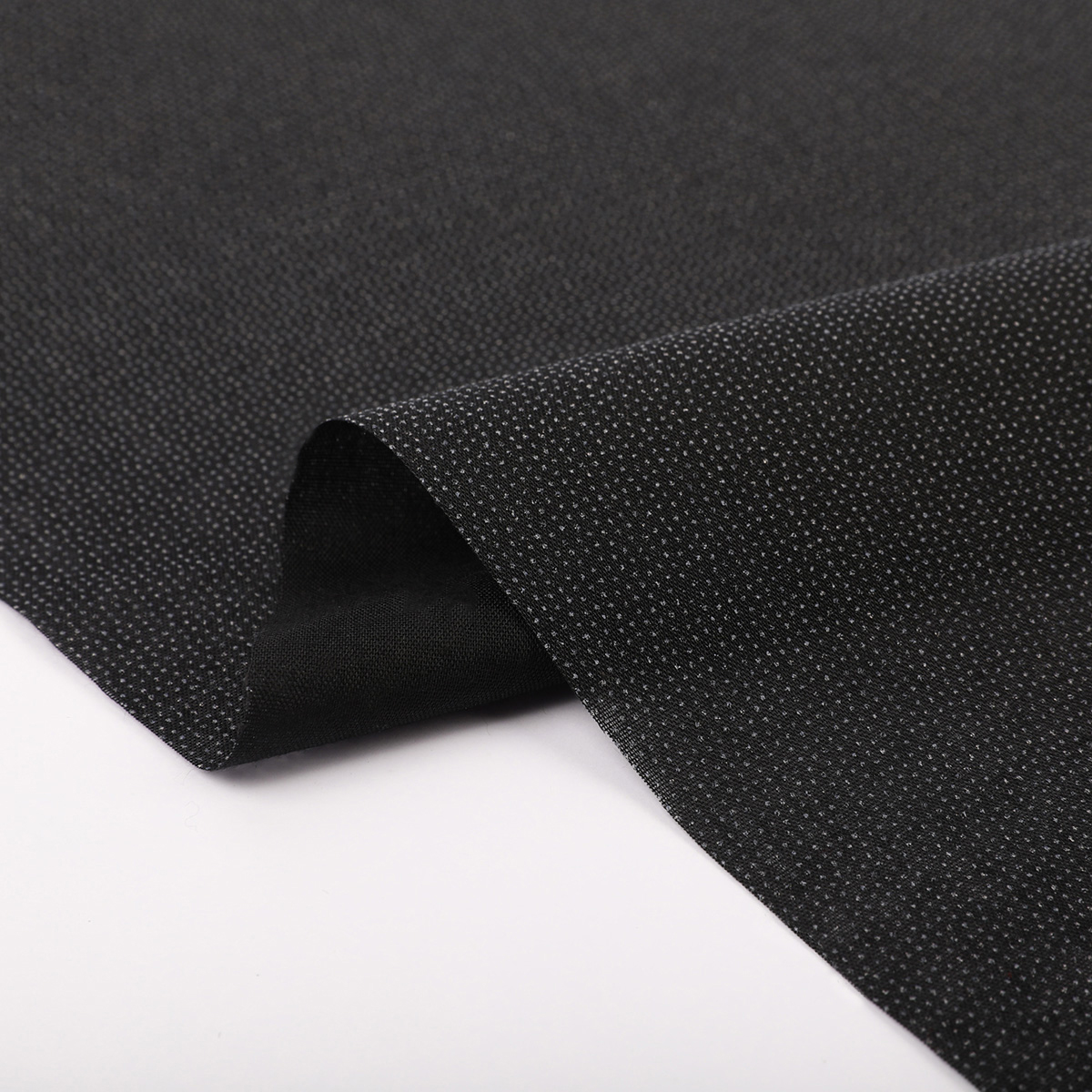 Дублерин тканый точечный G-284т (50м) шир.112см 85г/м цв.черный 