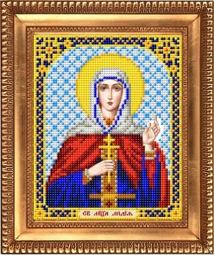 Рисунок на ткани бисером "Благовест" И-5161 "Св.Мч.Лидия"