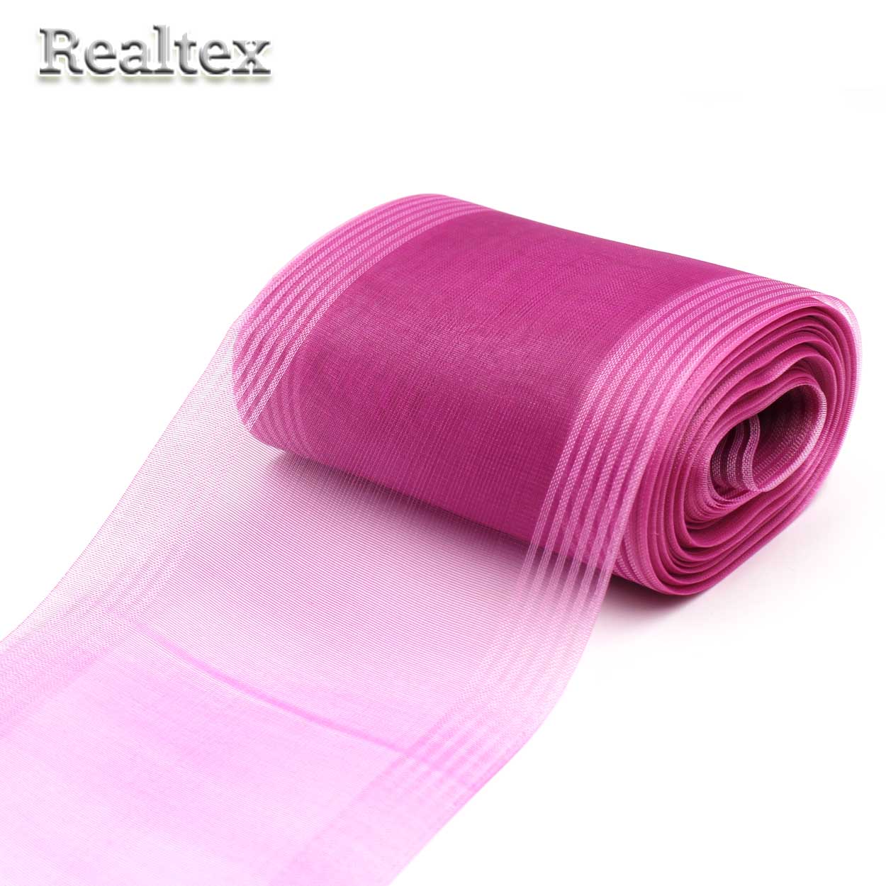 Лента капроновая 100мм с3503г17 цв.59 темно-розовый