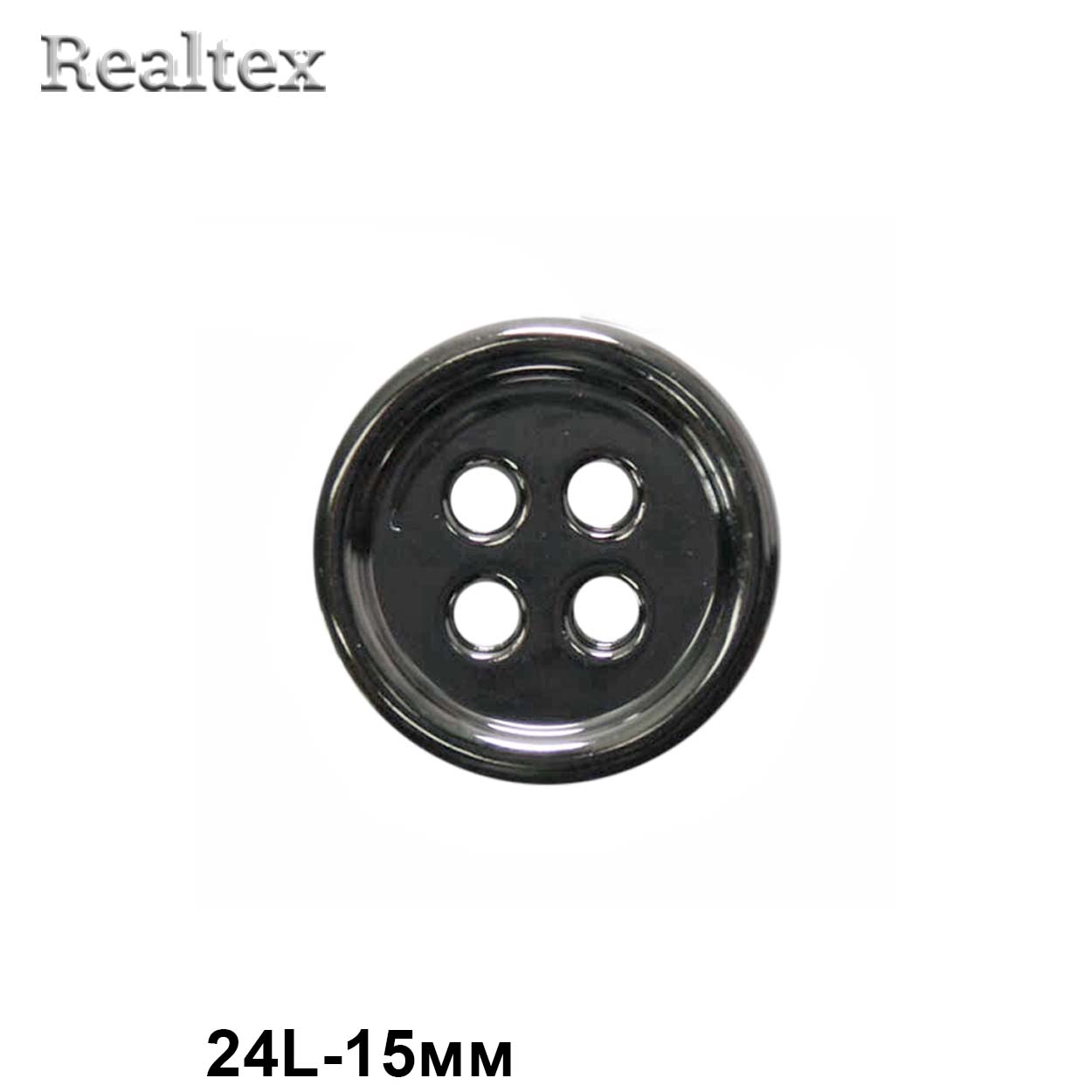 Пуговицы LA 1334 24L (72шт) цв.Pewter