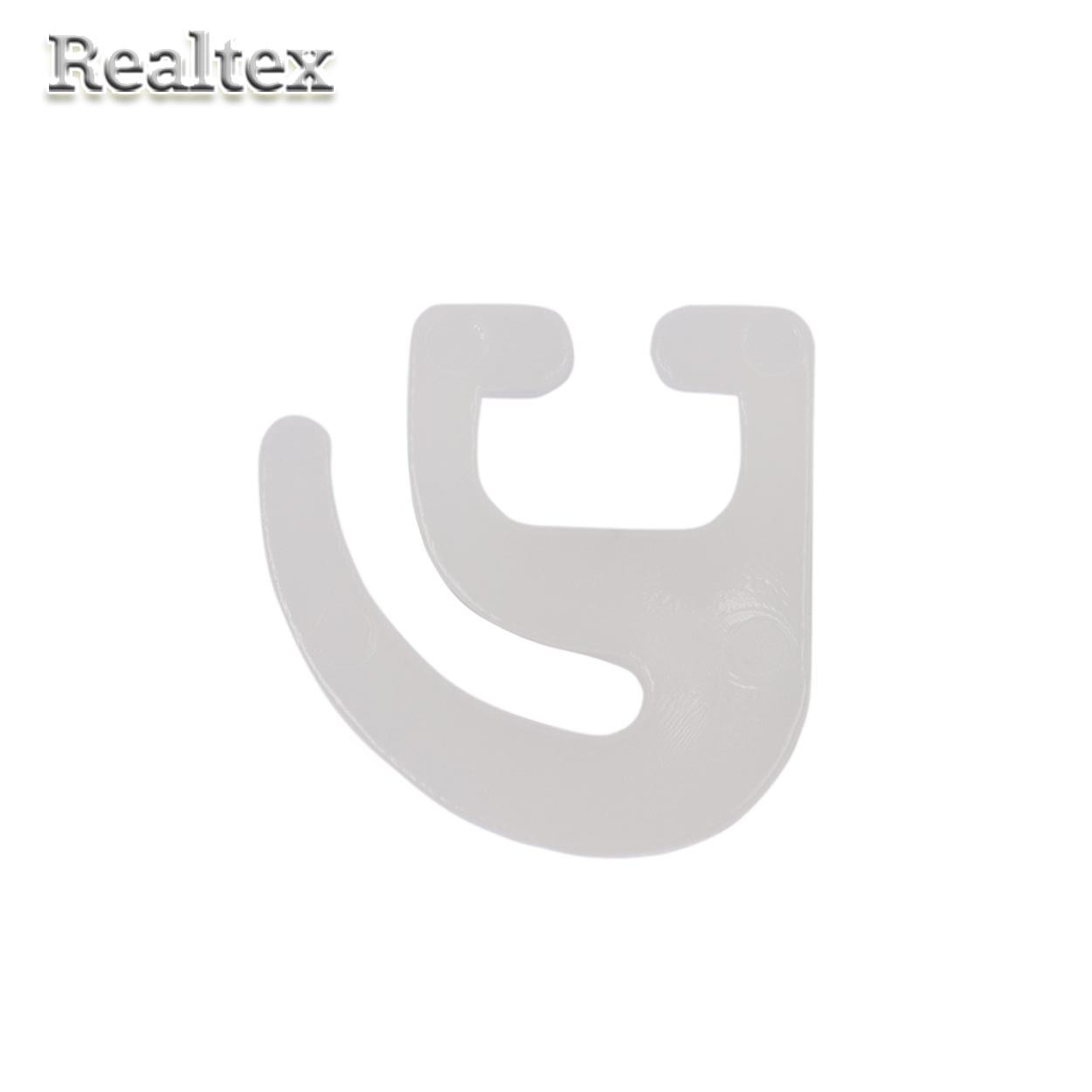 Крючок для штор С-1727 (120шт) цв.белый