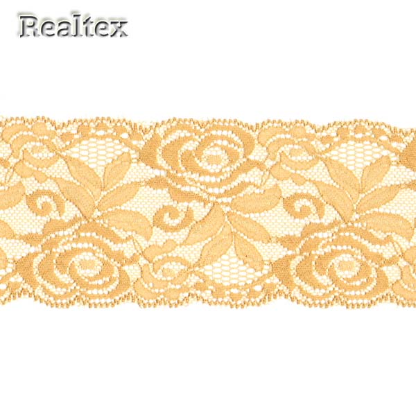 Кружево стрейч  75мм NF-8157 цв.119 бежевый