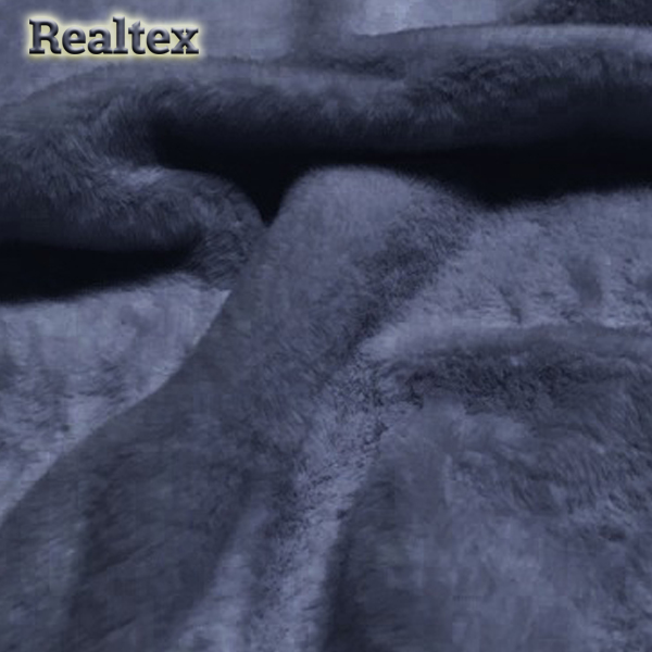 Мех "Кролик" средний ворс 23697 цв.серый тёмный