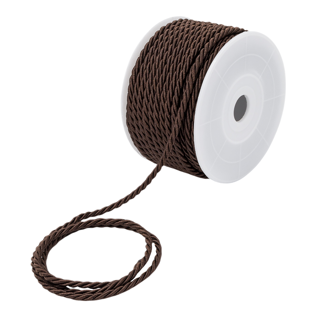 Шнур мебельный 3мм 1AS-169 цв.38 тёмно-коричневый