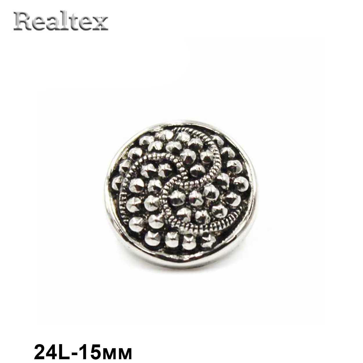 Пуговицы LA 1378 24L (72шт) цв.AS 