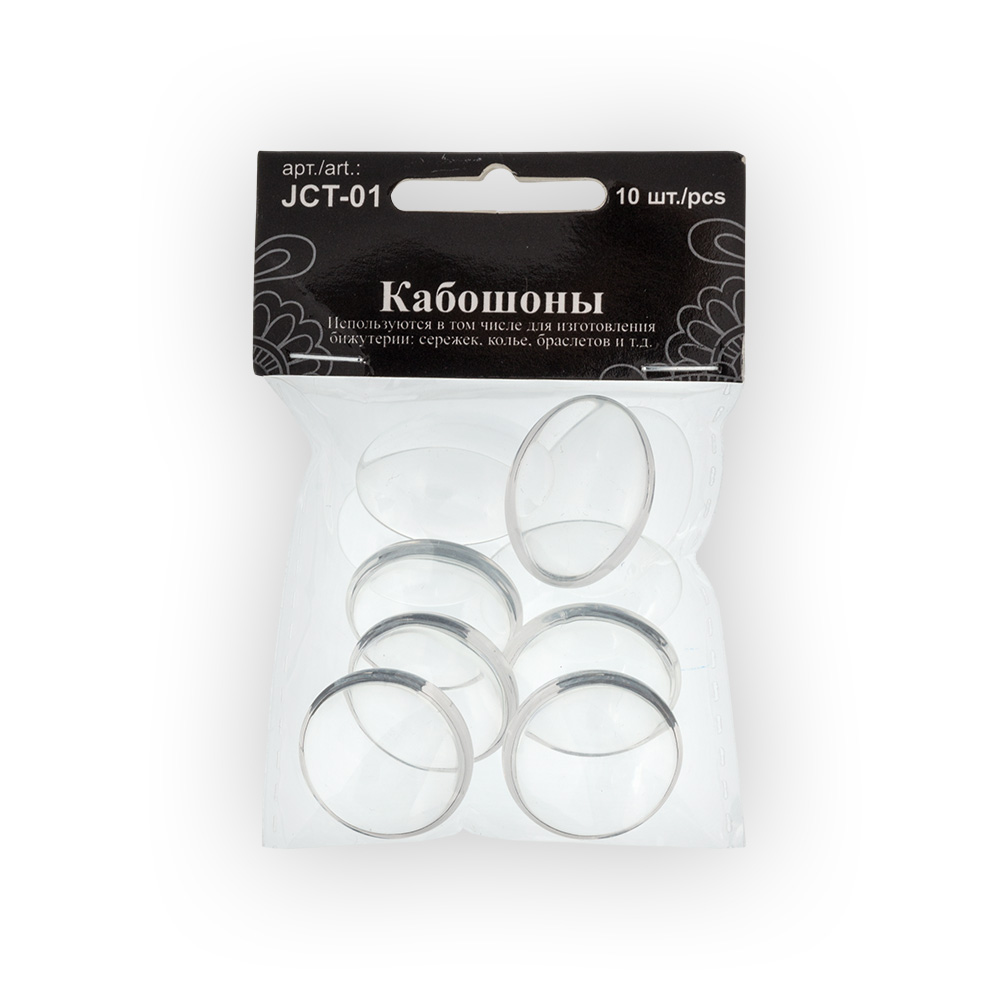 Кабошоны JCT-01 Zlatka цв.прозрачные