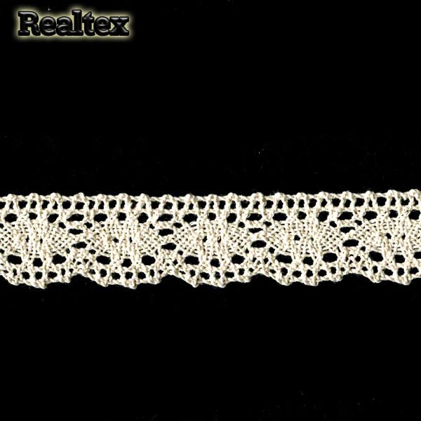 Кружево вязаное  25мм 25.01.097 цв.03 суровый