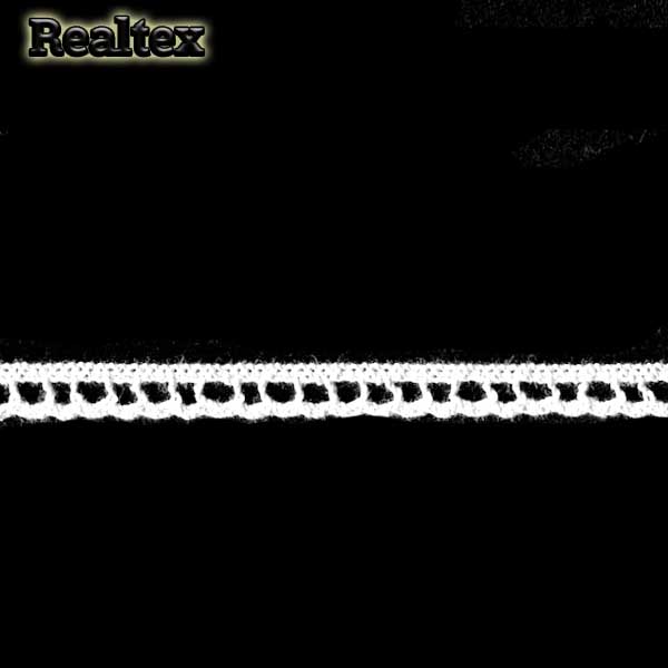 Кружево вязаное   8мм 08.01.092 цв.01 белый