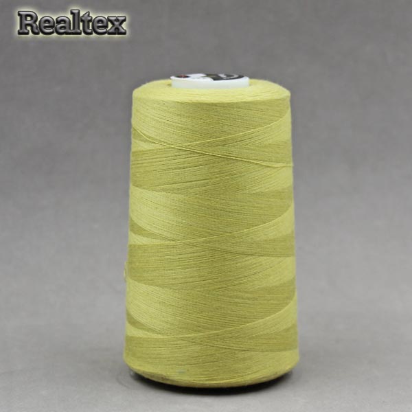 Нитки "Realtex" 40/2 (5000ярд) цв.412 светло-оливковый 