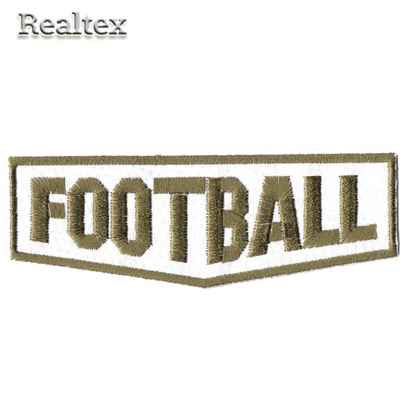 Термоаппликации 54224 "Football" цв.белый