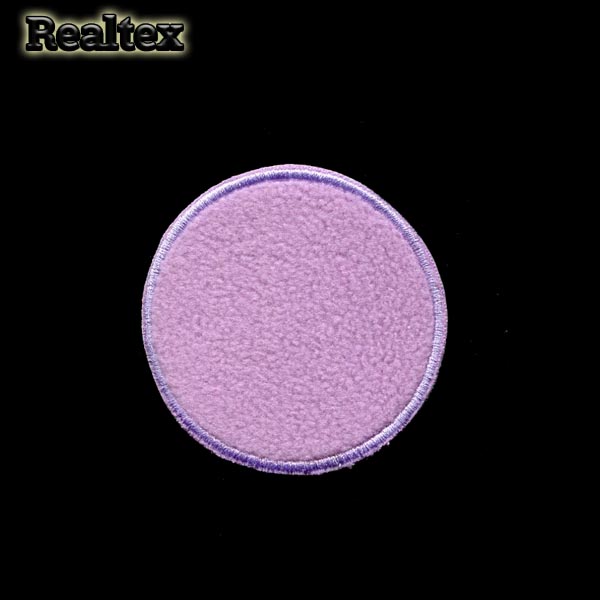 Термоаппликации 011Ф "Круг" цв.сиреневый 