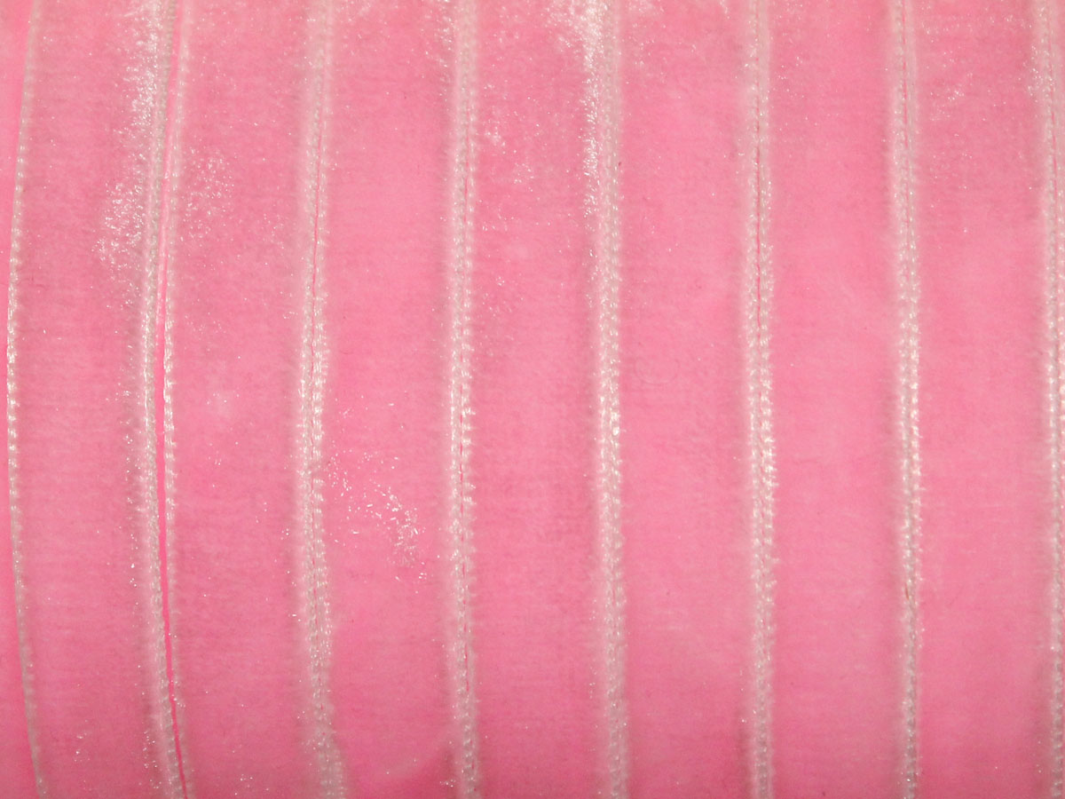 Лента бархатная УТ 10мм цв.8526 бледно-розовый