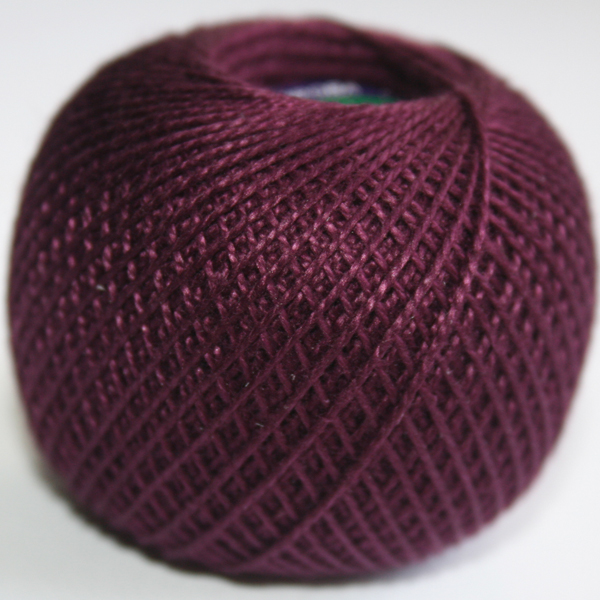 Пряжа для вязания Ирис 25гр цв.2006 бордовый