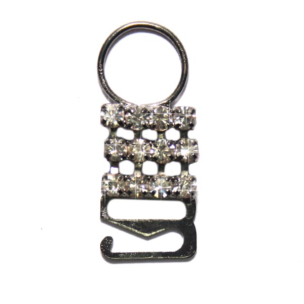 Пряжка-крючок металлическая CKB 5694 цв.черный 