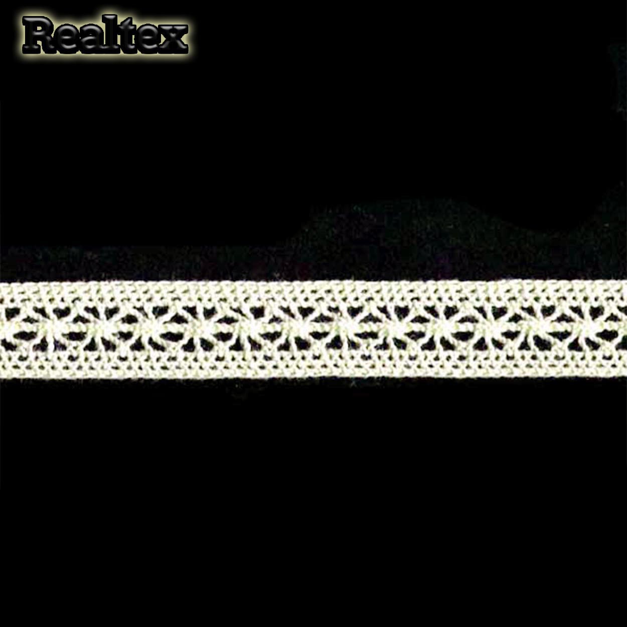 Кружево вязаное  15мм 15.01.099 (25м) цв.02 молочный