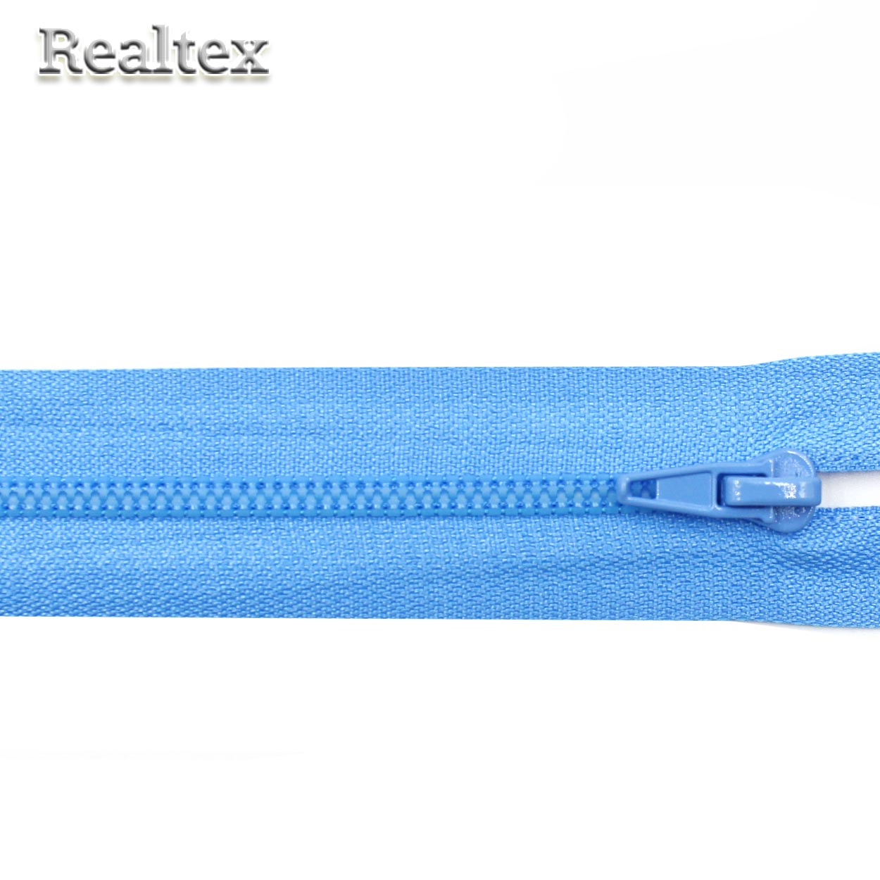 Молния усиленная G-301T Т.3,5 60см разъёмная цв.335 насыщенный голубой