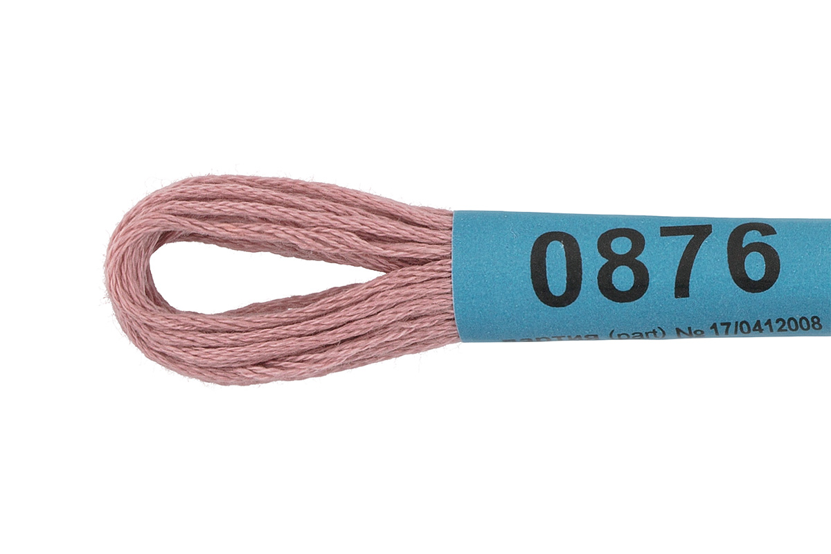 Мулине "Гамма" цв.0876 гр.розовый