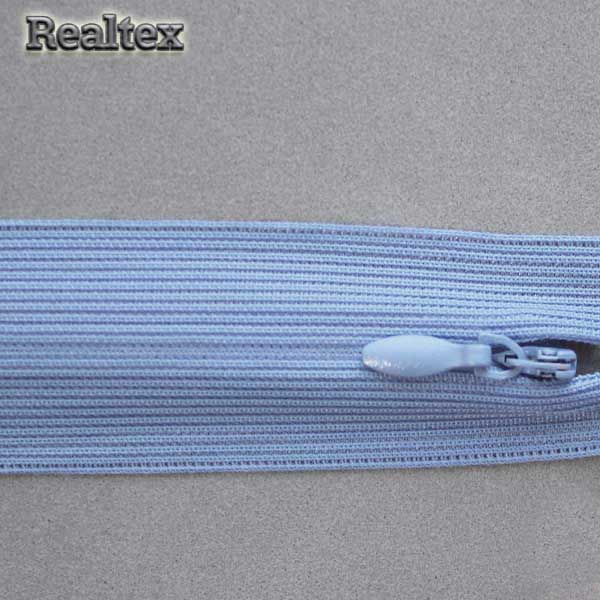  Молния потайная Т.3 50см цв.191 темно-голубой