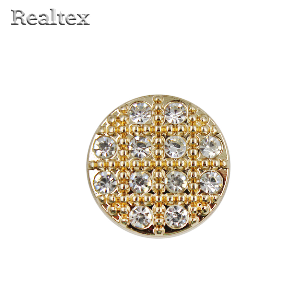 Пуговицы ME 681 36L (12шт) цв.Gold