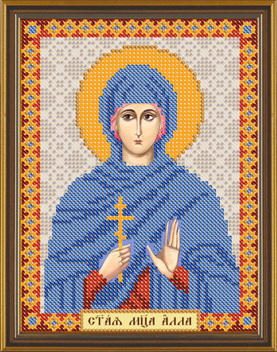 Рисунок на канве для бисера НС 5102 "Св.Мч.Алла" 