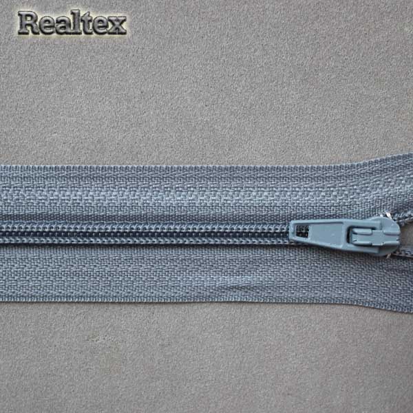 Молния витая х/б Т.3 G-003A 50см цв.304 серый