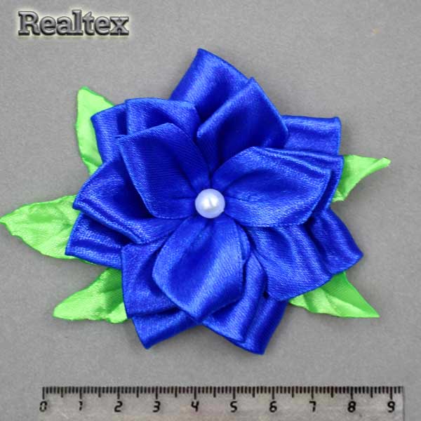 Украшение ручной работы №604 цв.3086 электрик