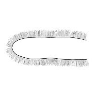 Ресницы для кукол 1565715 20*1см цв.черный