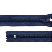 Молния витая G004A Т.4 20см неразъемная замок автомат цв.220 синий