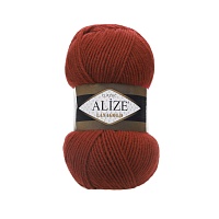 Пряжа Alize "Lana Gold" (0,5кг) цв.036 терракот