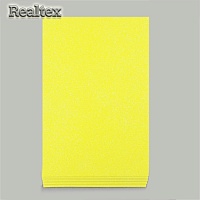 Фоамиран глиттерный Realtex 2мм цв.R07 лимонный AB