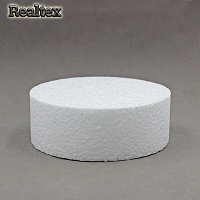 Заготовка для декорирования Диск 13*5см (4шт) (пенопласт пористый) 