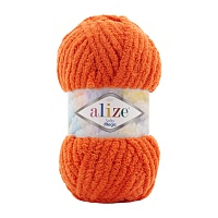 Пряжа Alize "Softy Mega" (100гр) цв.006 оранжевый
