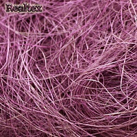 Сизалевое волокно Реалтекс цв.A011 сливовый