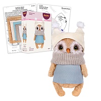 Набор для изготовления игрушки BI-0243 Совенок Филя "Miadolla"