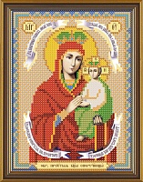 Рисунок на канве для бисера НС 5031 "Божья Матерь "Споручница грешных" 