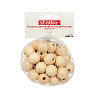 Бусины декоративные деревянные HBWS-16см