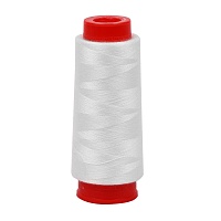 Водорастворимая нить для намётки 40/2 (1000м) цв.белый