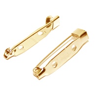 Заготовка "Zlatka" DC-310/5 25мм для броши цв.01 золото