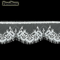  Кружево Realtex "реснички"  90мм 78783-1 (2шт*3м) цв.светло-молочный