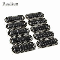 Термоаппликации-стразы №20 (10шт) цв.черный