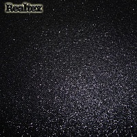 Декоративный материал 24861 1мм с глиттером цв.чёрный