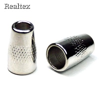 Наконечник металлический 0305-5020 (10шт) цв.никель 