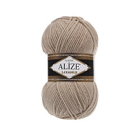 Пряжа Alize "Lana Gold" (0,5кг) цв.005 беж