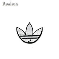  Термоаппликации  Realtex RT-204 "ADIDAS" цв.белый