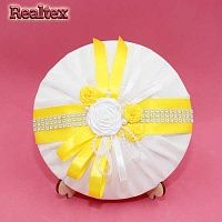 Тарелочка №Т-0023 цв.3019 желтый 