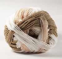 Пряжа "Оливия" (0,5кг) цв.0341 белый/крем/бежевый